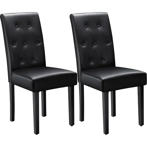 Tufted Upholstered Dining Chairs