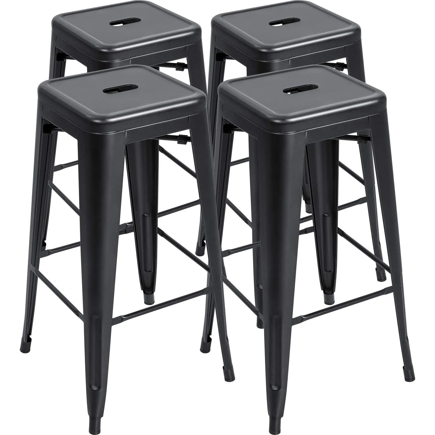 Furmax Backless Metal Stools 30 in, , product photo