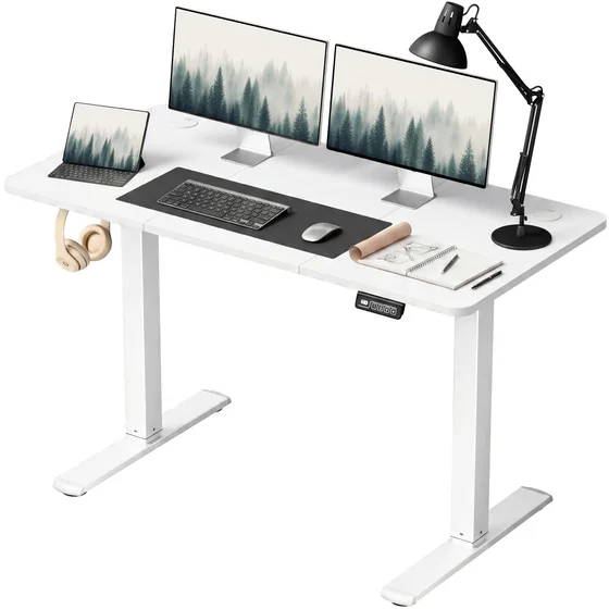 Electric Standing Desk, 48 to 63 in