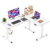 L-Shaped Electric Standing Desk