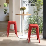 Furmax Metal Counter Stools 24 in, photo 5