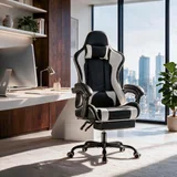 Furmax Footrest Gaming Chair, photo 3