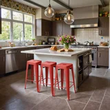 Furmax Metal Bar Stools 30 in, photo 6