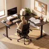 Furmax L-Shaped Standing Desk, photo 2